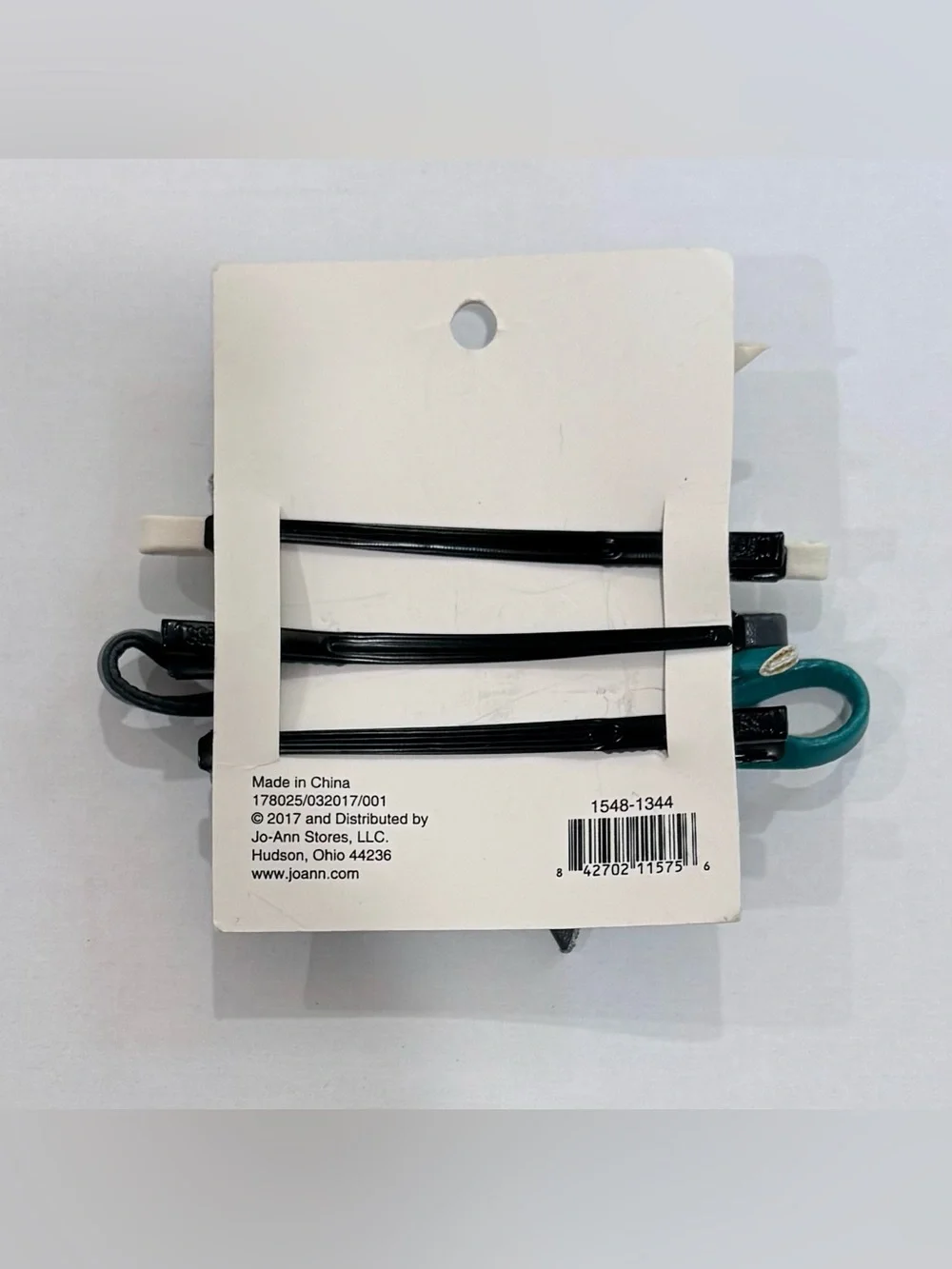 NEW hildie & jo 3 pack vegan leather hair barrettes
